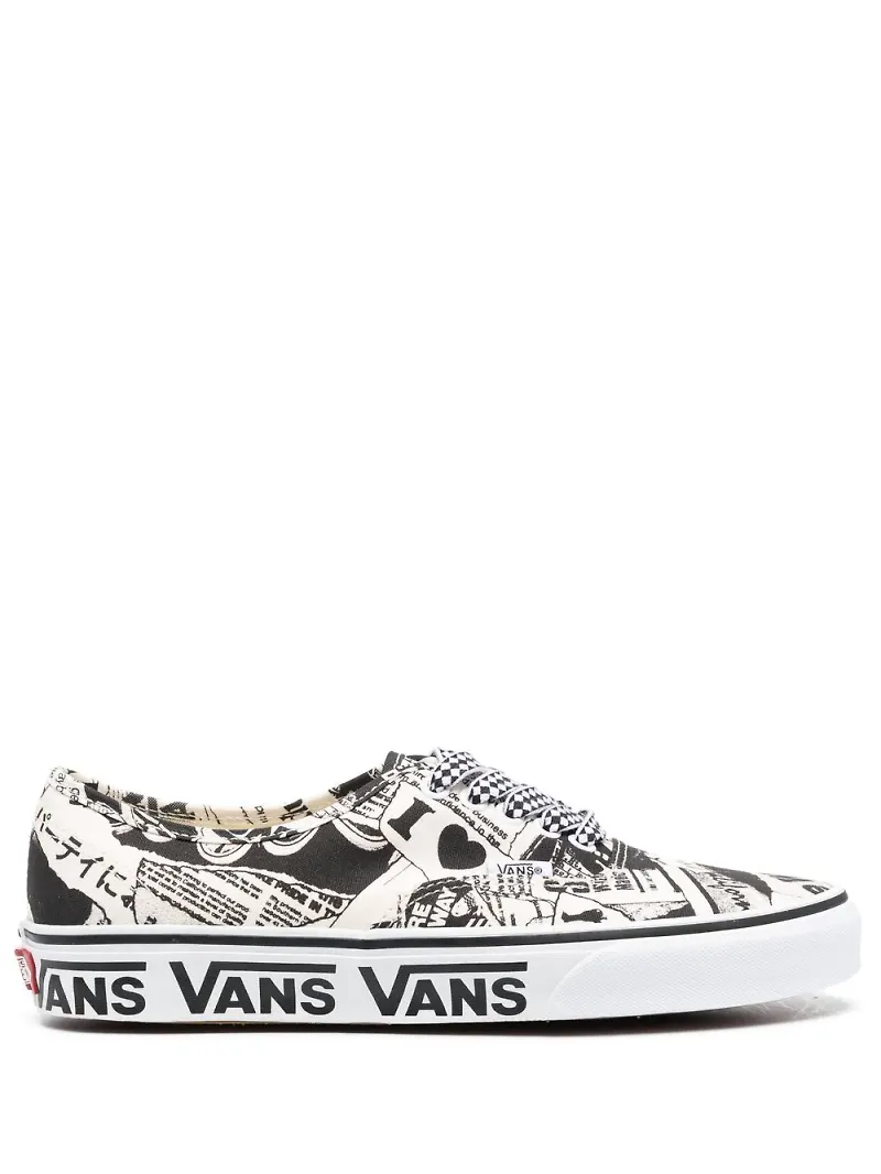 Vans Authentic sneakers med grafiskt tryck - Neutral
