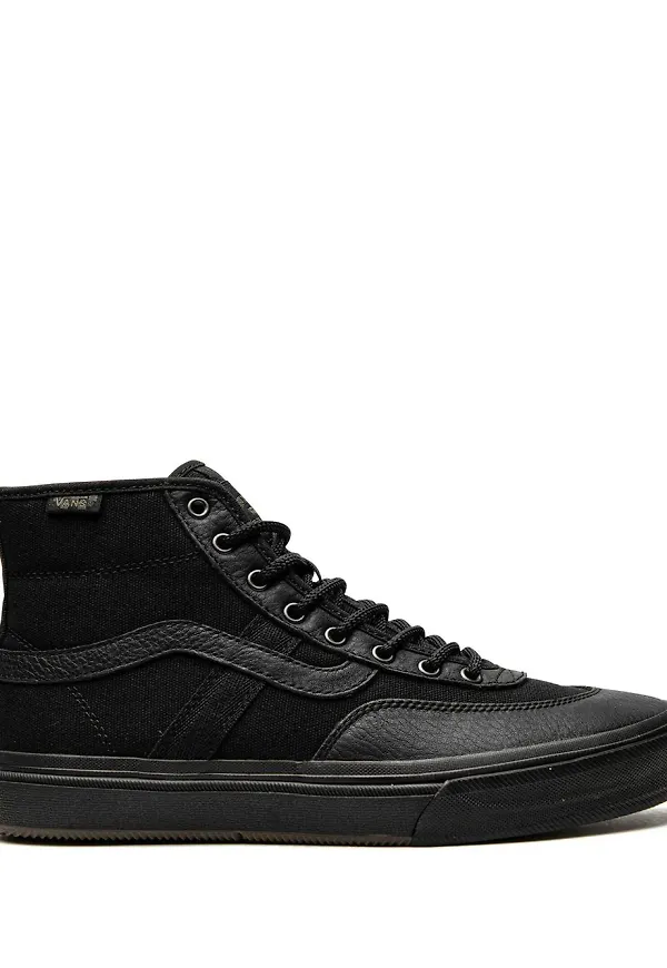 Vans Crockett höga sneakers - BLACK/BLACK