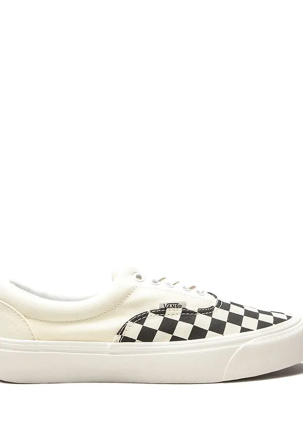 Vans Era Craft rutiga sneakers - Vit