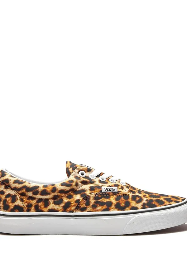 Vans Era leopardmönstrade låga sneakers - Brun