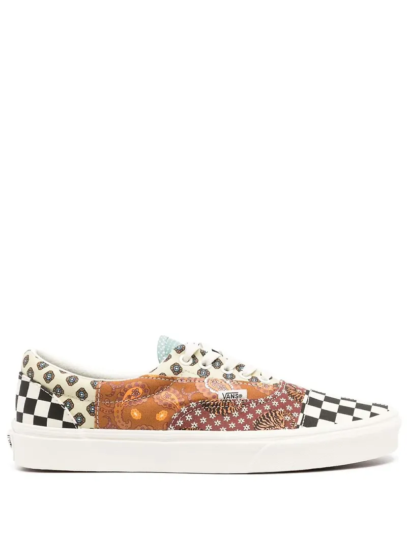 Vans Era Tiger sneakers med lappdesign - Flerfärgad