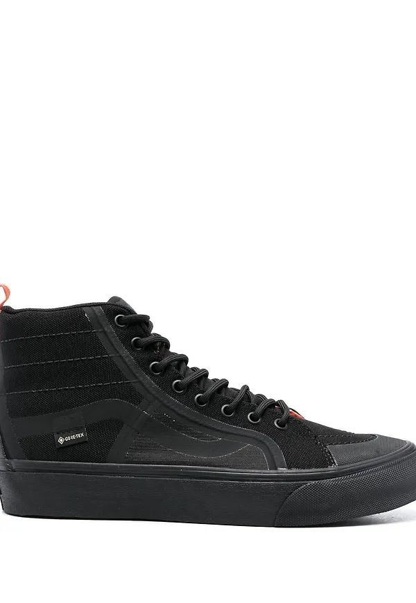 Vans höga sneakers med panel - Svart