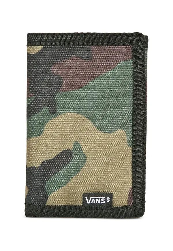 Vans kamouflagemönstrad plånbok - Grön