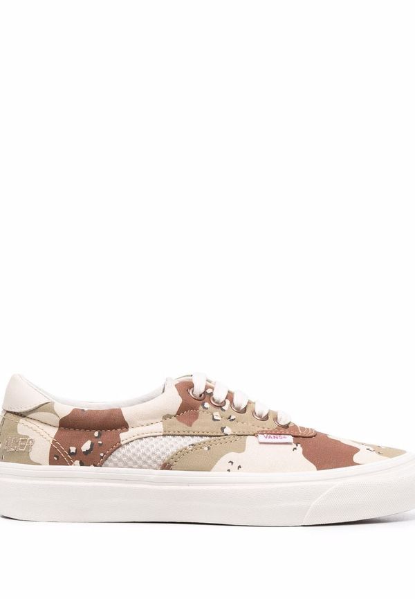 Vans kamouflagemönstrade låga sneakers - Grön