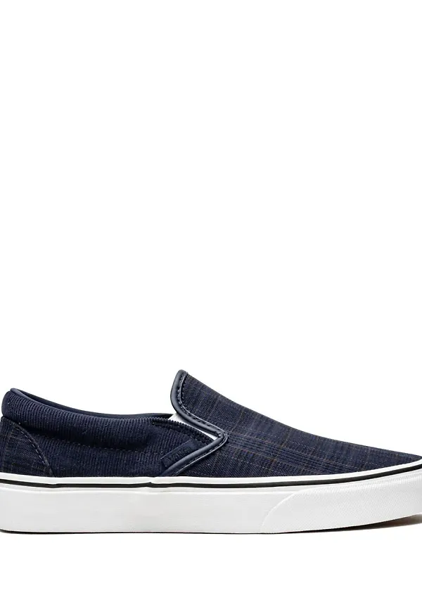 Vans klassiska slip on-sneakers - Blå