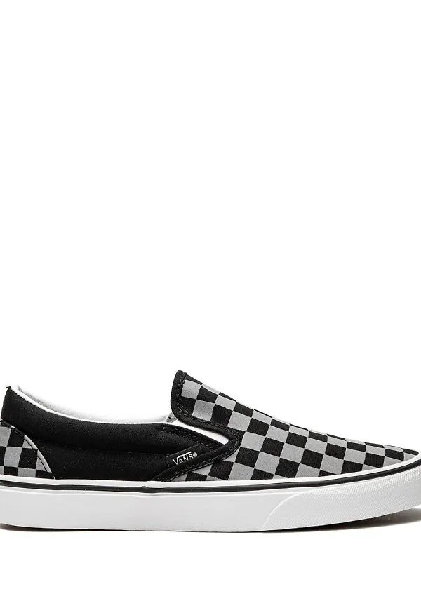 Vans klassiska slip on-sneakers - Grå