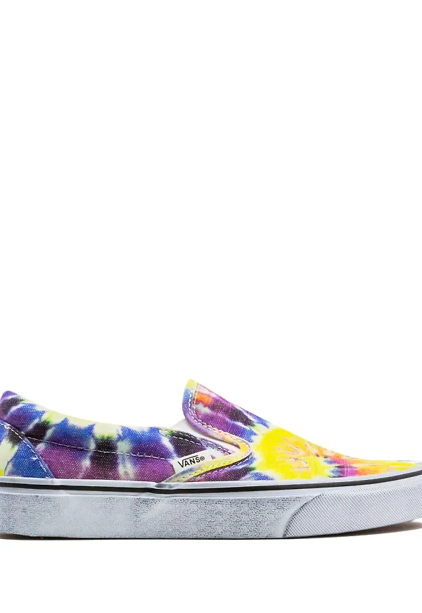 Vans klassiska slip on-sneakers - Gul