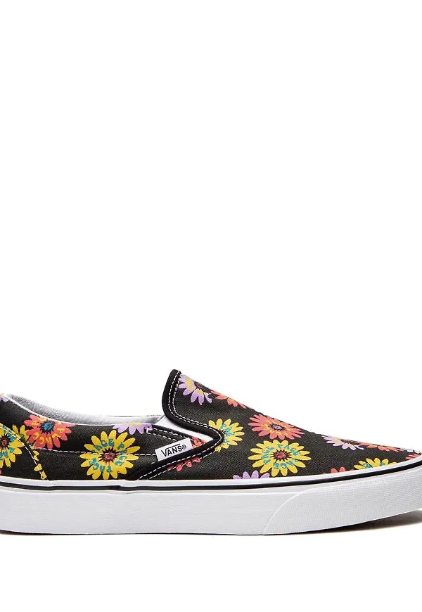 Vans klassiska slip on-sneakers - Svart