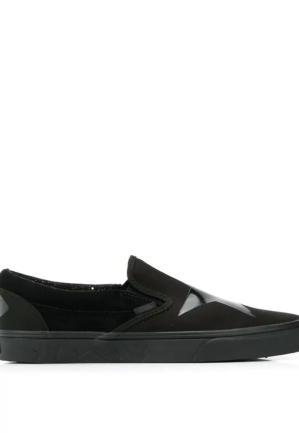 Vans klassiska slip on-sneakers - Svart