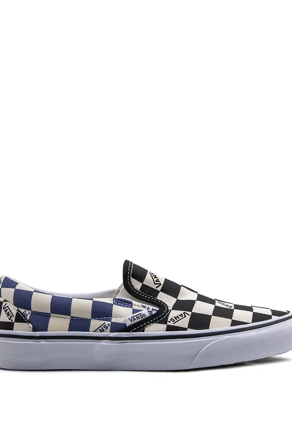 Vans klassiska slip on-sneakers - Vit