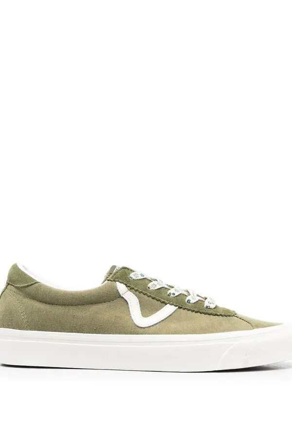 Vans låga sneakers i mocka - Grön