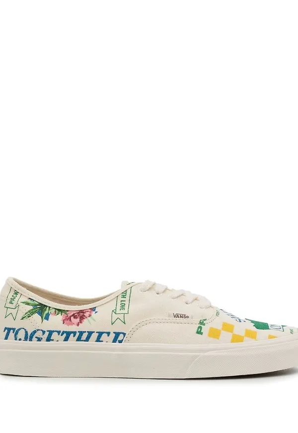 Vans låga sneakers med tryck - Neutral