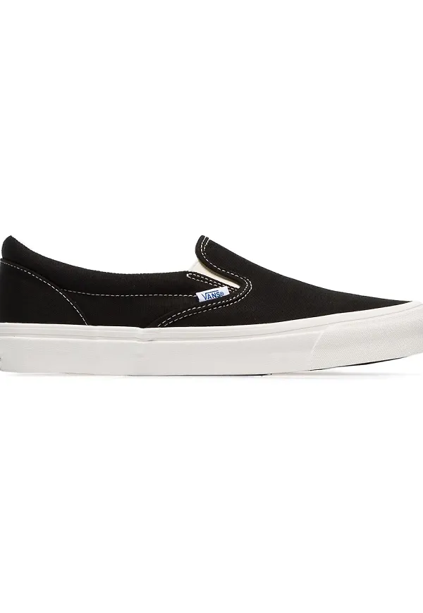 Vans OG Classic Slip-On LX sneakers i bomull - Svart