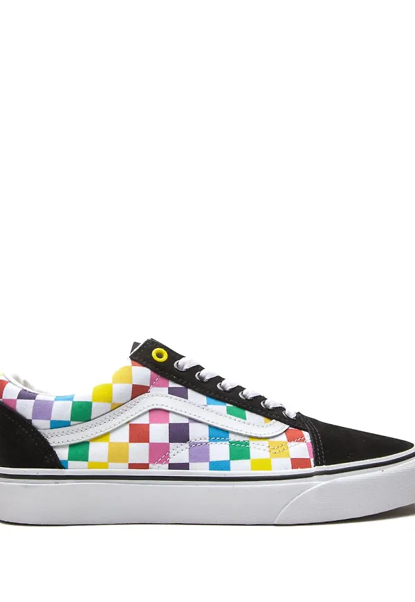Vans Old School rutiga sneakers - Svart