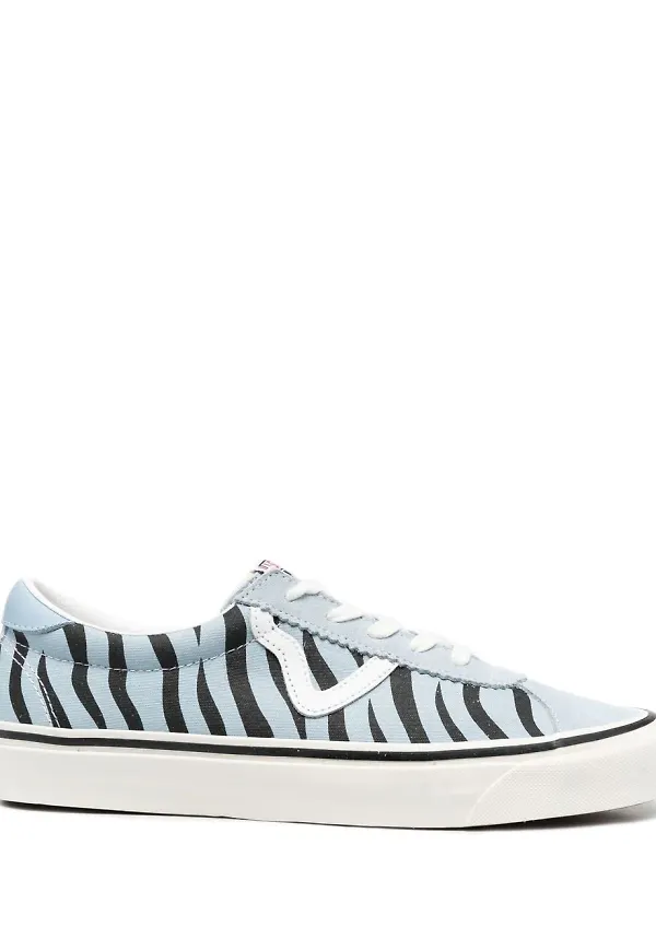 Vans Old Skool djurmönstrade sneakers - Blå