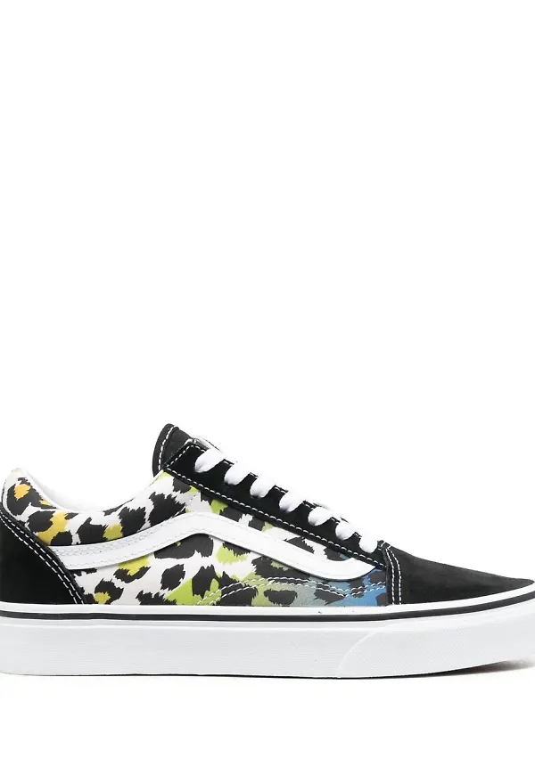 Vans Old Skool leopardmönstrade sneakers - Neutral