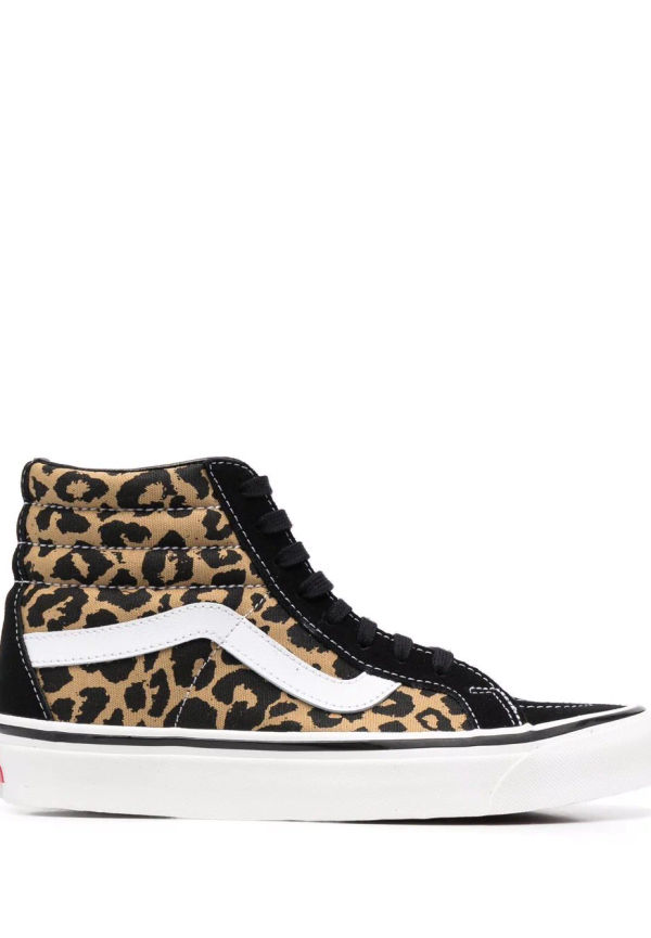 Vans Old Skool leopardmönstrade träningsskor - Neutral