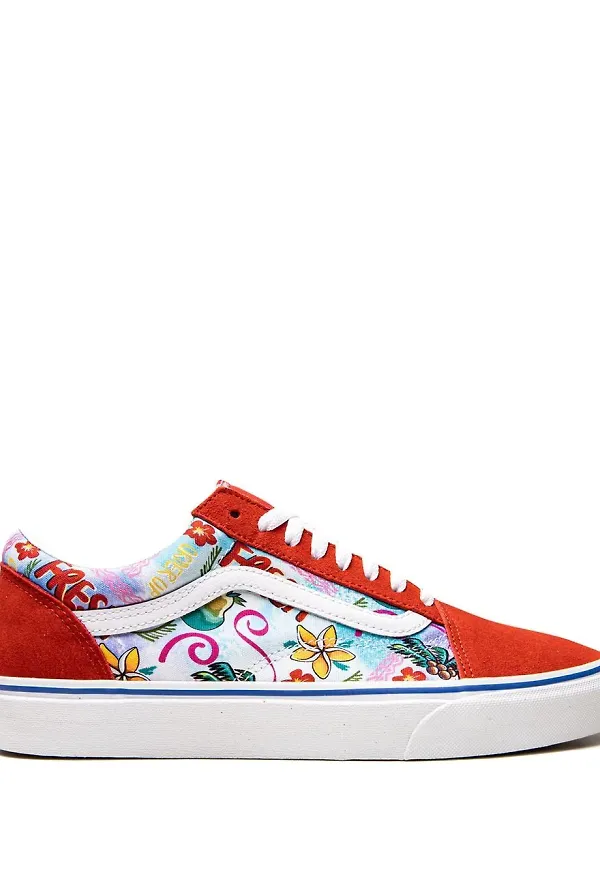 Vans Old Skool låga sneakers - Röd