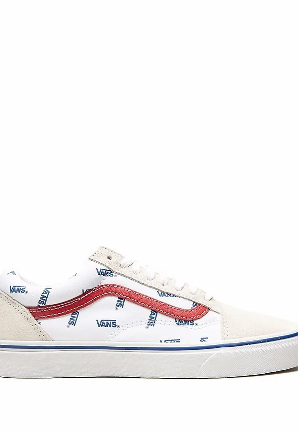 Vans Old Skool låga sneakers - Vit