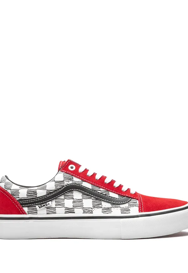 Vans Old Skool Pro sneakers - Röd