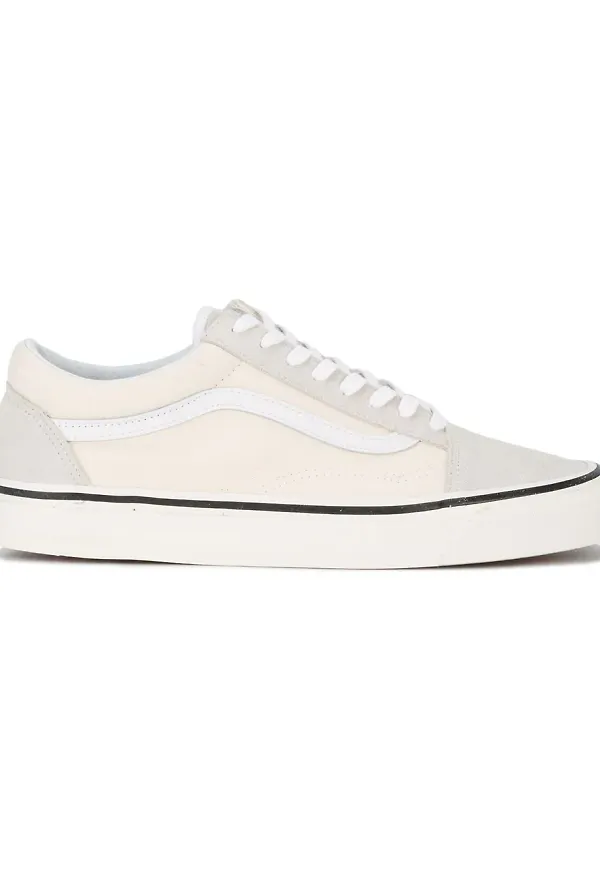 Vans Old Skool sneakers med mockapanel - Neutral