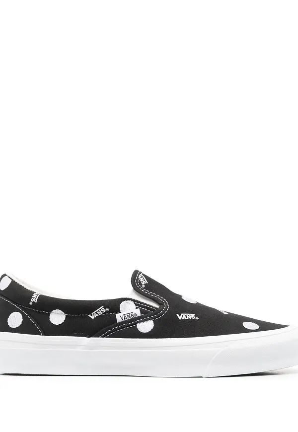 Vans prickiga slip on-sneakers - Svart
