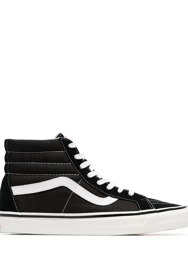 Vans SK8-Hi 38 DX sneakers i mocka och kanvas - Svart