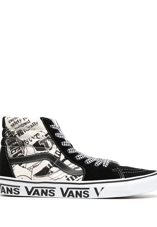Vans SK8-HI Collage sneakers - Svart