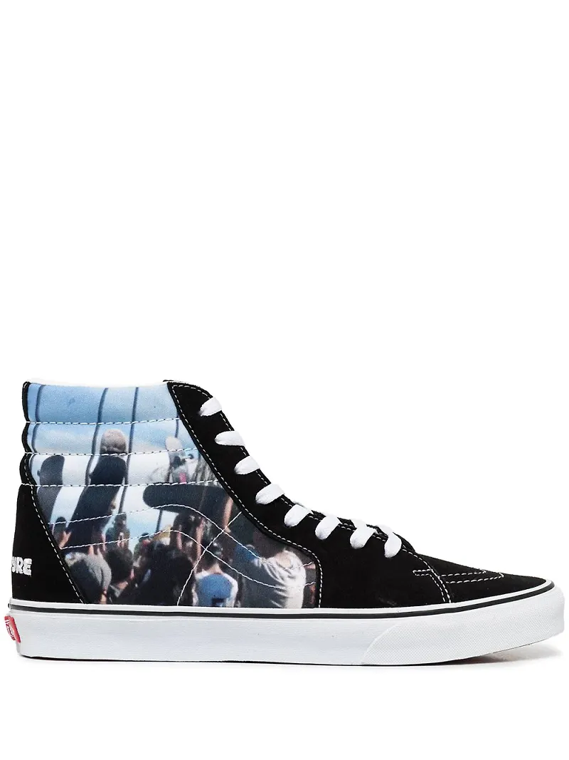 Vans Sk8-Hi höga sneakers - Svart