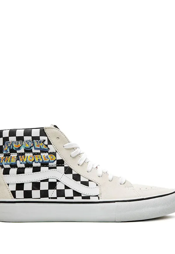 Vans Sk8-Hi Pro höga sneakers - Vit
