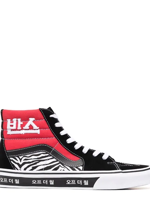 Vans SK8-Hi sneakers med panel - Svart