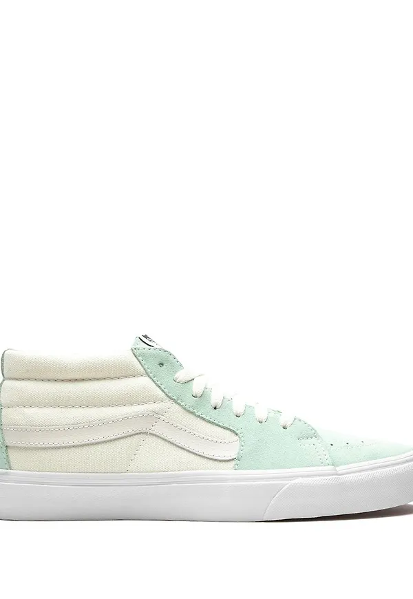 Vans Sk8-Mid sneakers med paneler - Vit