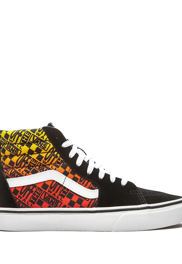 Vans Sk8 Flame höga sneakers - Svart