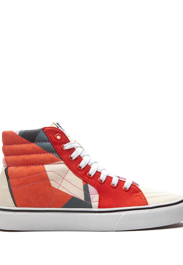 Vans SK8 höga sneakers - Röd
