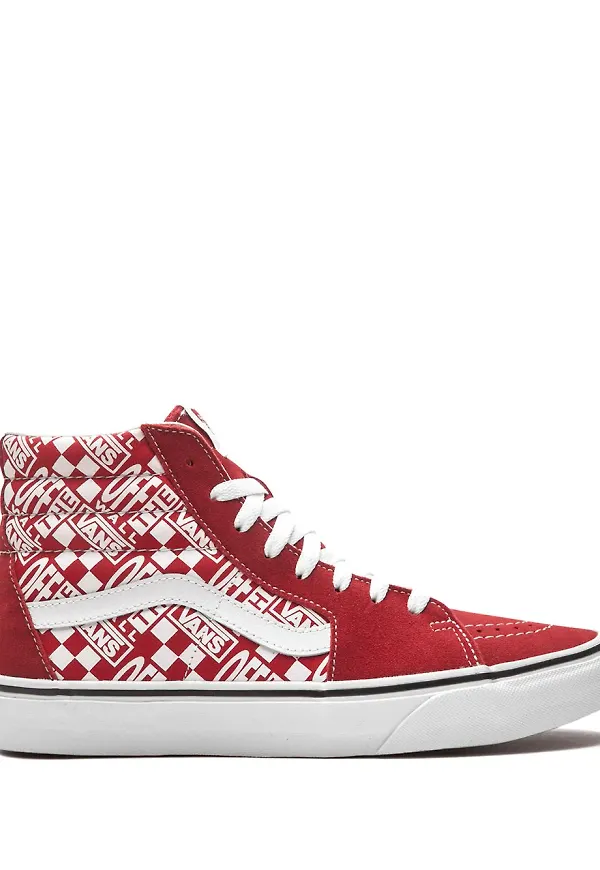 Vans Sk8 höga sneakers - Röd