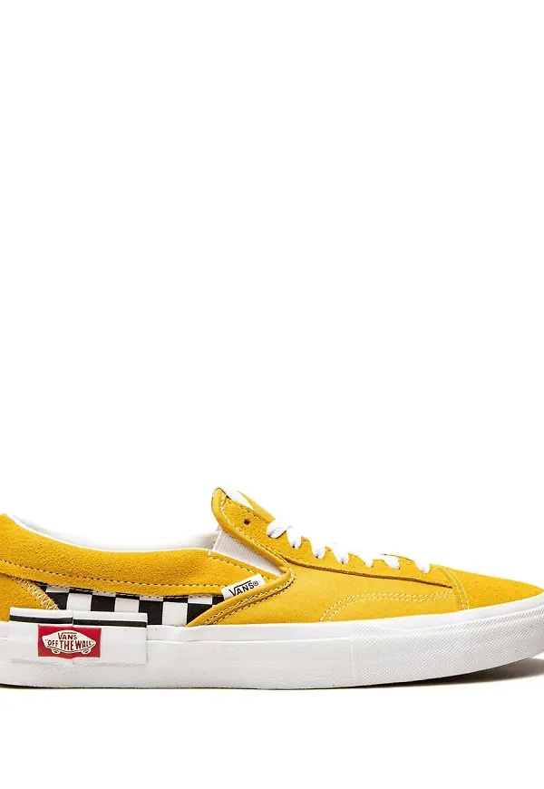 Vans Slip-On Cap LX sneakers - Gul
