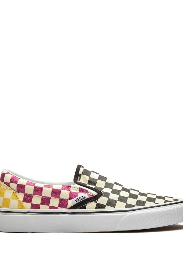 Vans slip on-sneakers - Vit