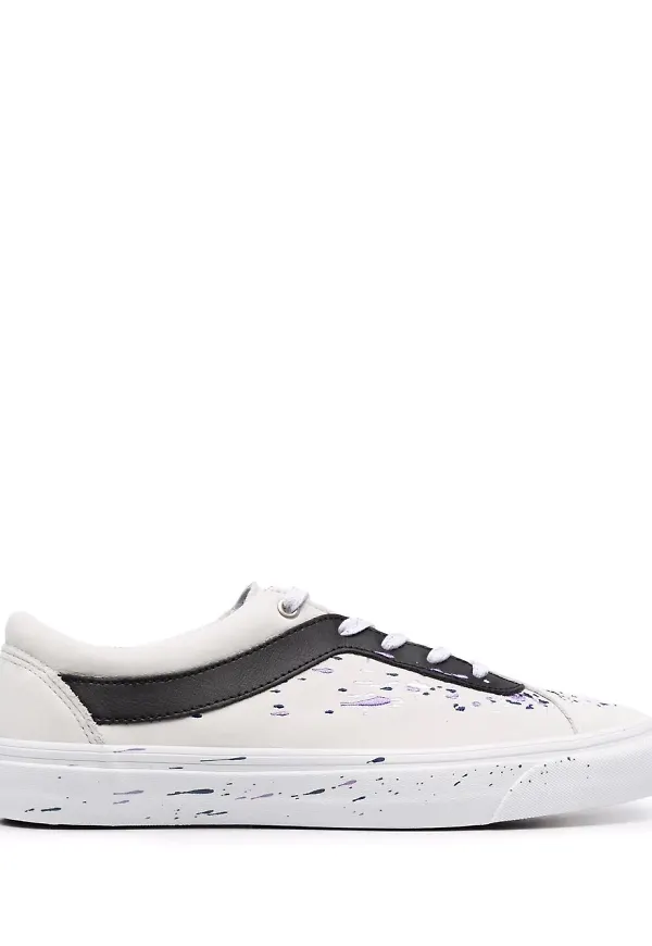 Vans sneakers med färgstänk - Vit