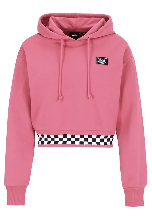 VANS Sweatshirt 'Boom boom' ljusrosa / svart / vit