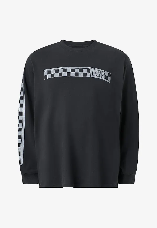 Vans - Sweatshirt Vans Racing LS Tee - Svart