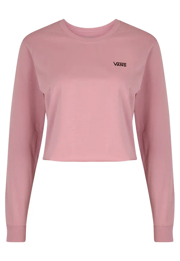 VANS T-shirt 'Junior' mauve / svart