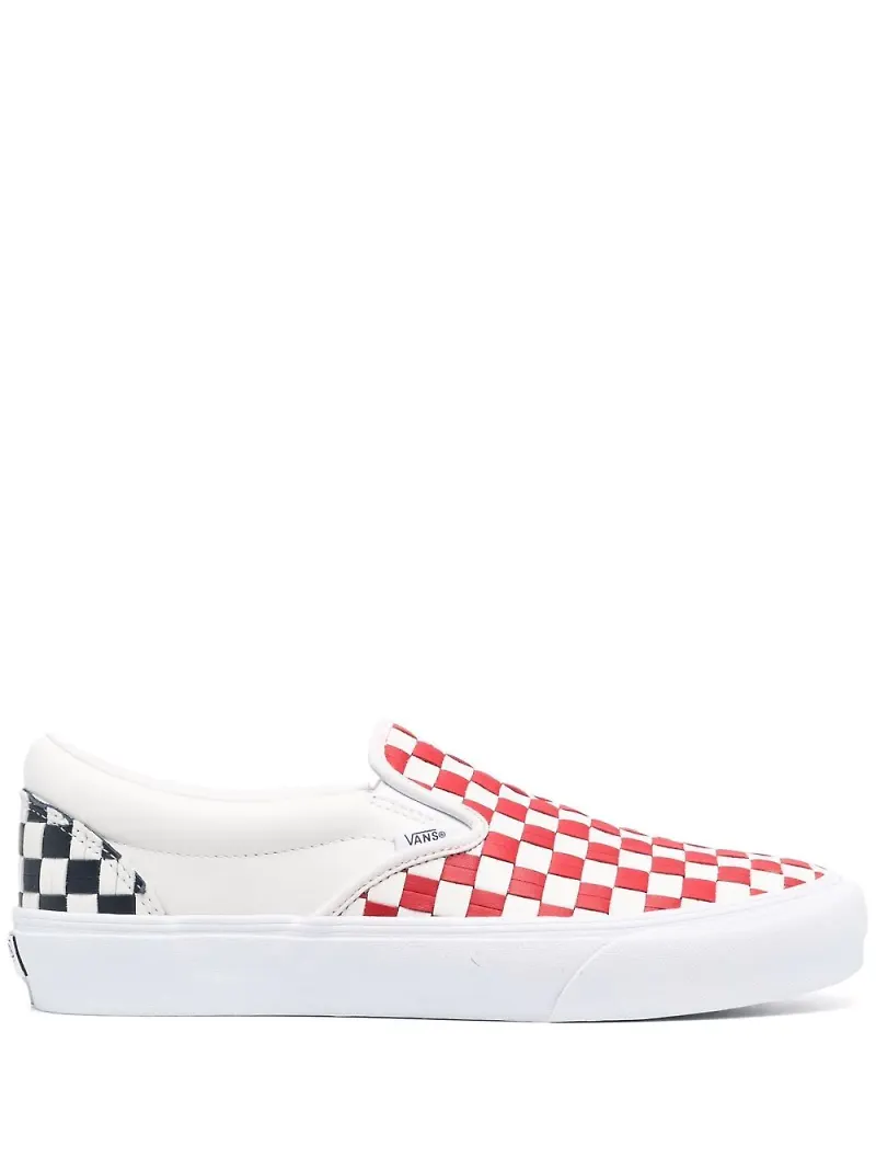 Vans UA klassiska slip on-sneakers - Vit