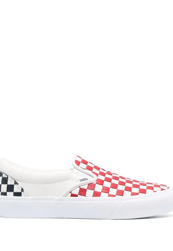 Vans UA klassiska slip on-sneakers - Vit