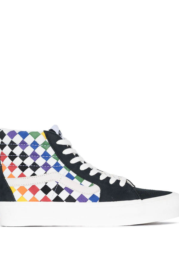 Vans UA SK-8-Hi LX Pride höga sneakers - Svart
