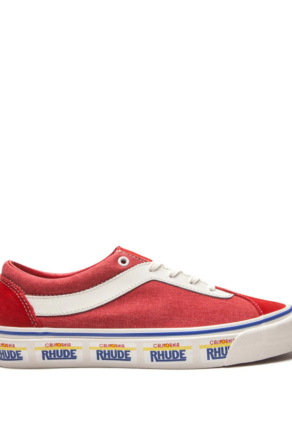 Vans x Rhude Bold Ni låga sneakers - Röd