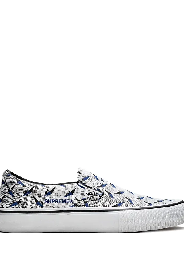 Vans x Supreme Pro sneakers - Vit