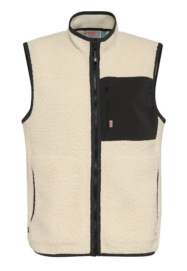 Varg Men's Vargön Wool Vest Off White