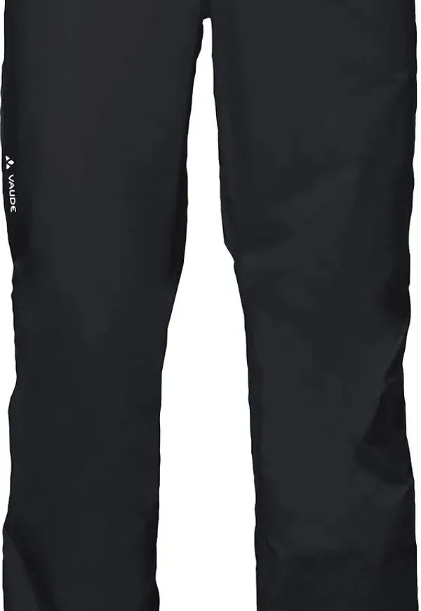 VAUDE Men's Drop II Rain Pants Black/Black