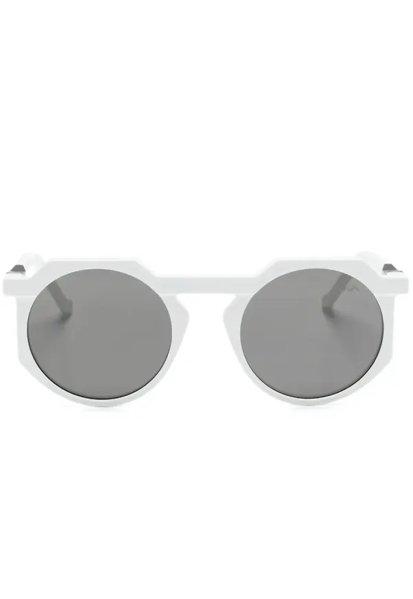 VAVA Eyewear runda solglasögon - Vit