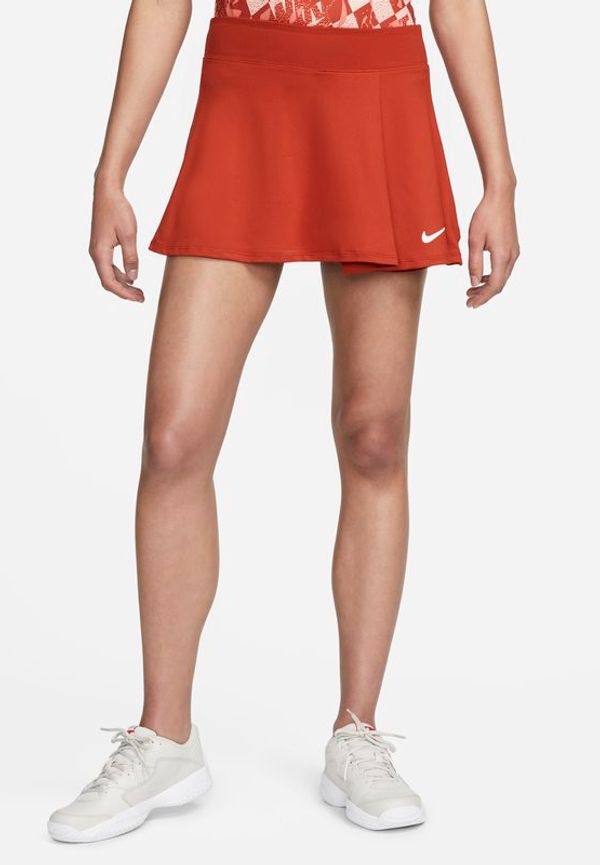 Veckad tenniskjol NikeCourt Dri-FIT Victory för kvinnor - Röd